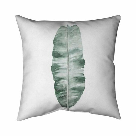 FONDO 26 x 26 in. Banana Leaf-Double Sided Print Indoor Pillow FO2794073